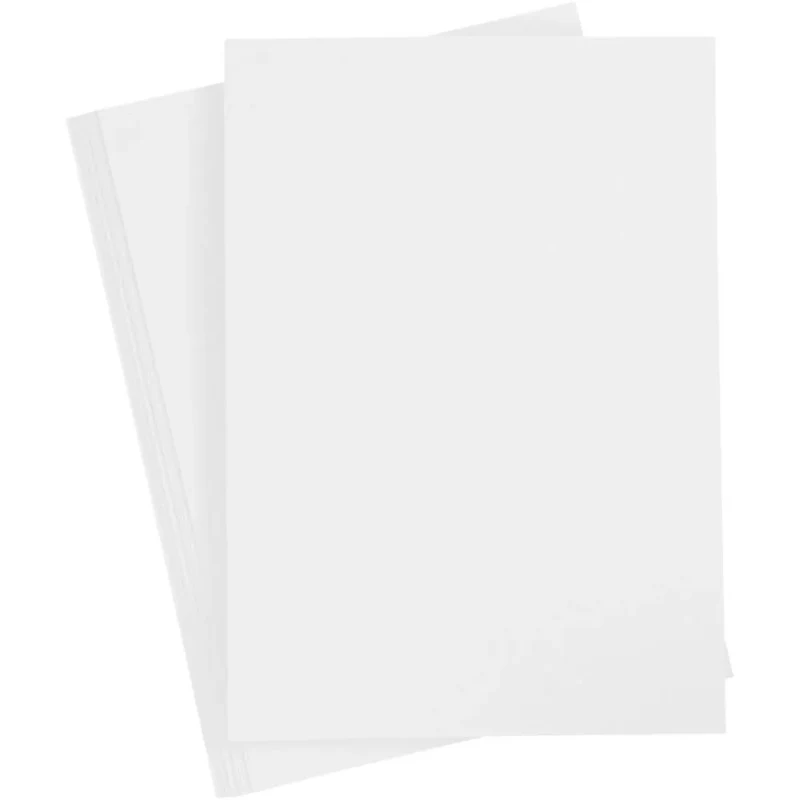 Papier, 20 sztuk, format A4 - Biały