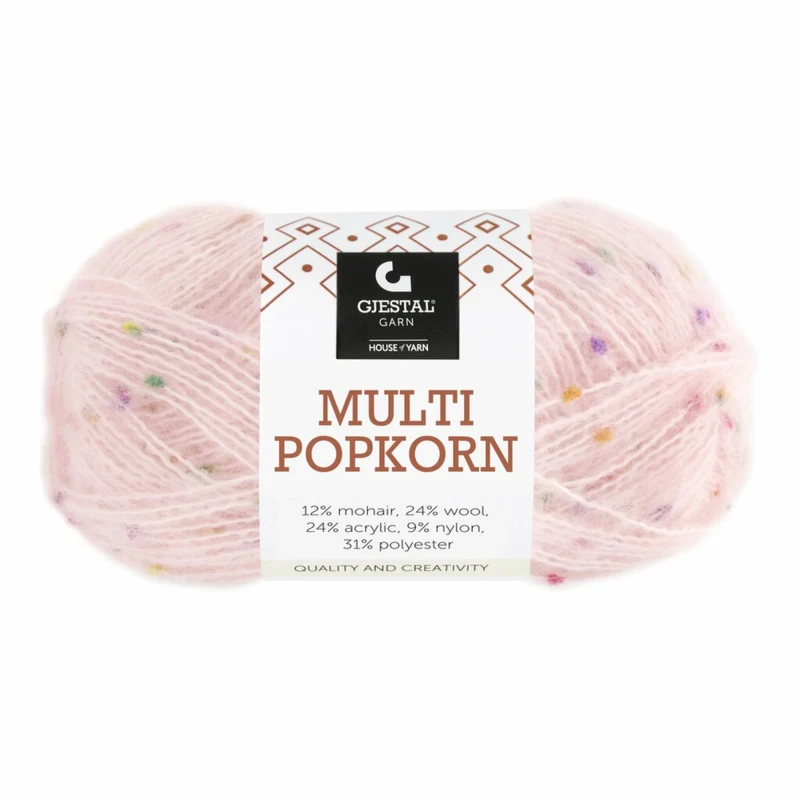 Gjestal Multi Popkorn 504 Jasny róż