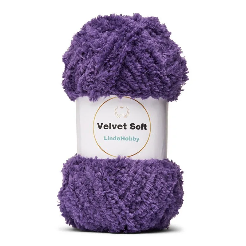 LindeHobby Velvet Soft 34 Fiolet