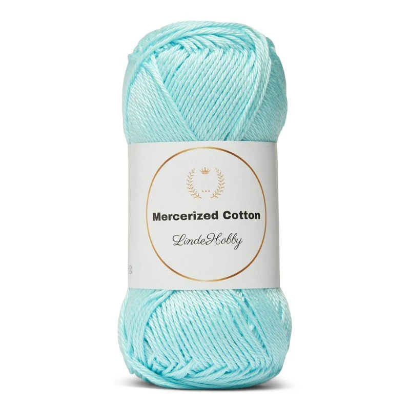 LindeHobby Mercerized Cotton 14 Błękitny