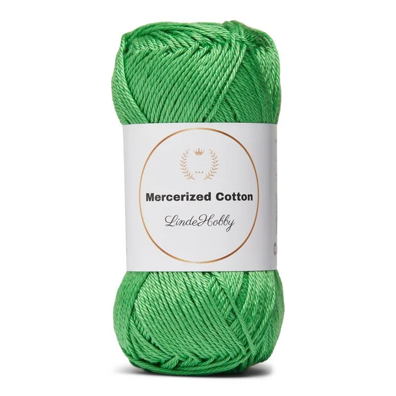 LindeHobby Mercerized Cotton 38 Zielony