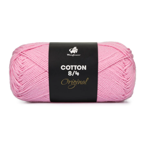 Mayflower Cotton 8/4 1449 Pastelowy róż