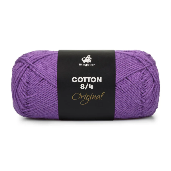 Mayflower Cotton 8/4 1477 Fioletowy