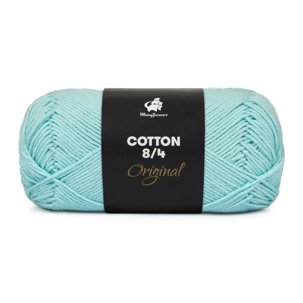 Mayflower Cotton 8/4 1455 Pastelowy niebieski
