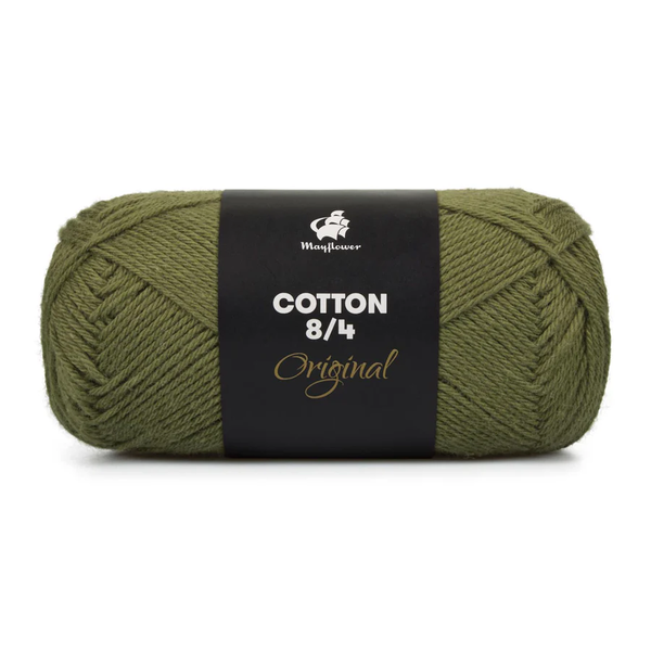 Mayflower Cotton 8/4 1487 Jasna zieleń wojskowa