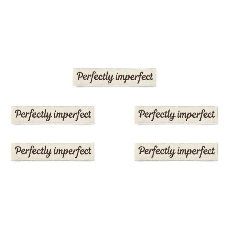 LindeHobby Perfectly Imperfect, Etykieta (7 cm x 1 cm)