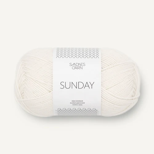 Sandnes Sunday 1001 Biały