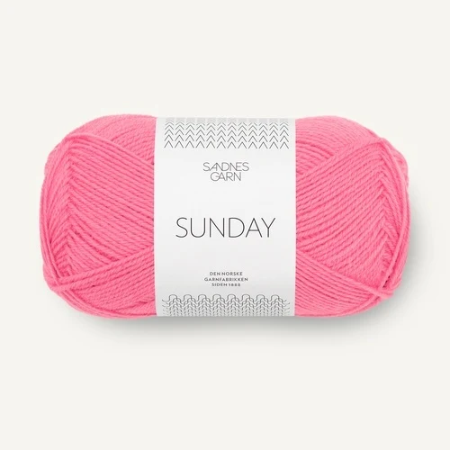 Sandnes Sunday 4315 Różowa guma balonowa