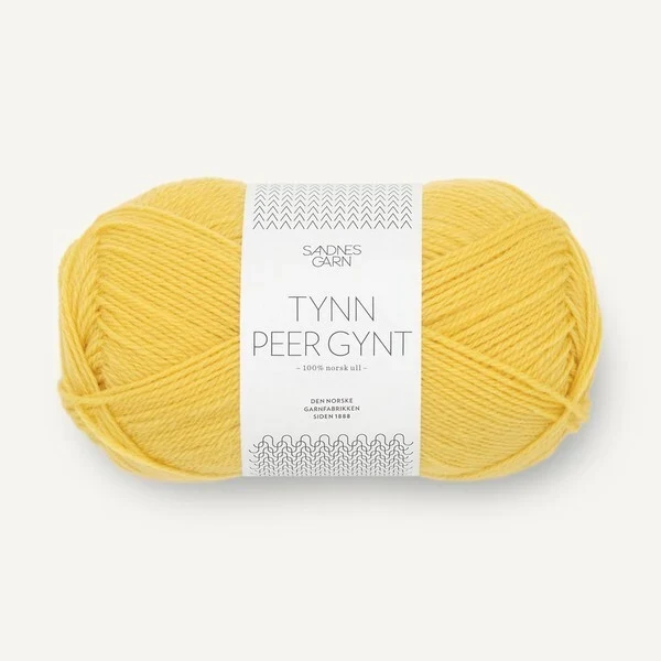 Sandnes Tynn Peer Gynt 2016 Słoneczny żółty