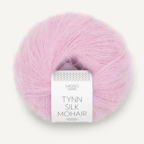 Sandnes Tynn Silk Mohair → 4813 Różowy bez