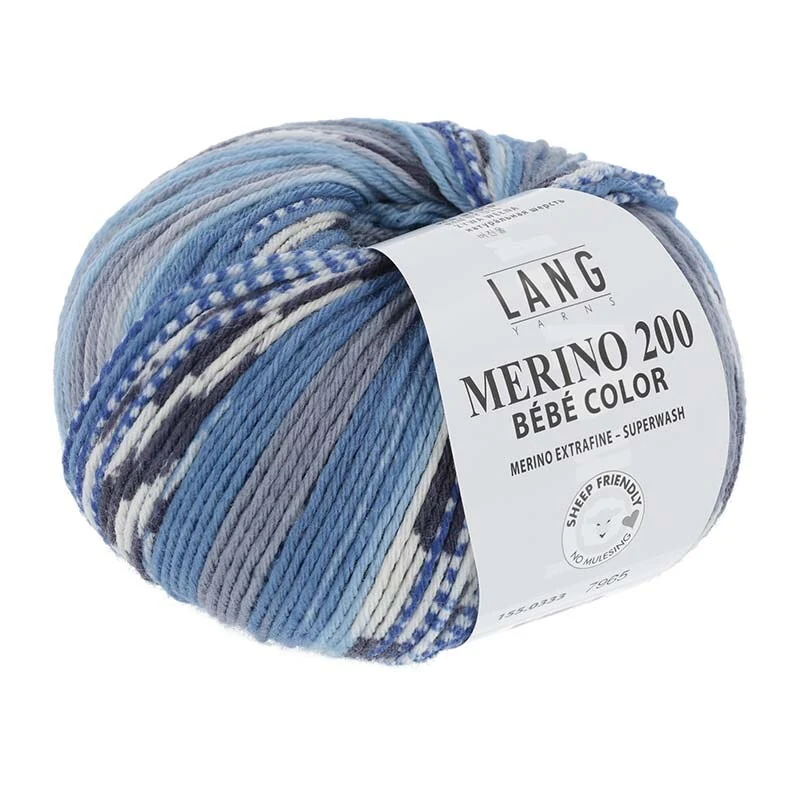 Lang Yarns MERINO 200 BEBE COLOR 333