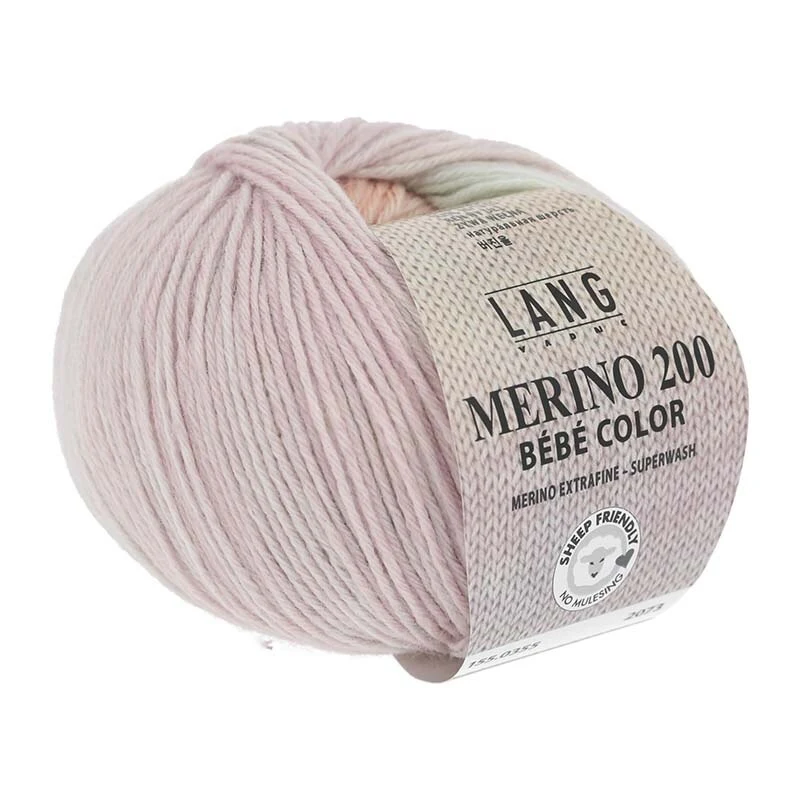 Lang Yarns Merino 200 Bebe Color 355