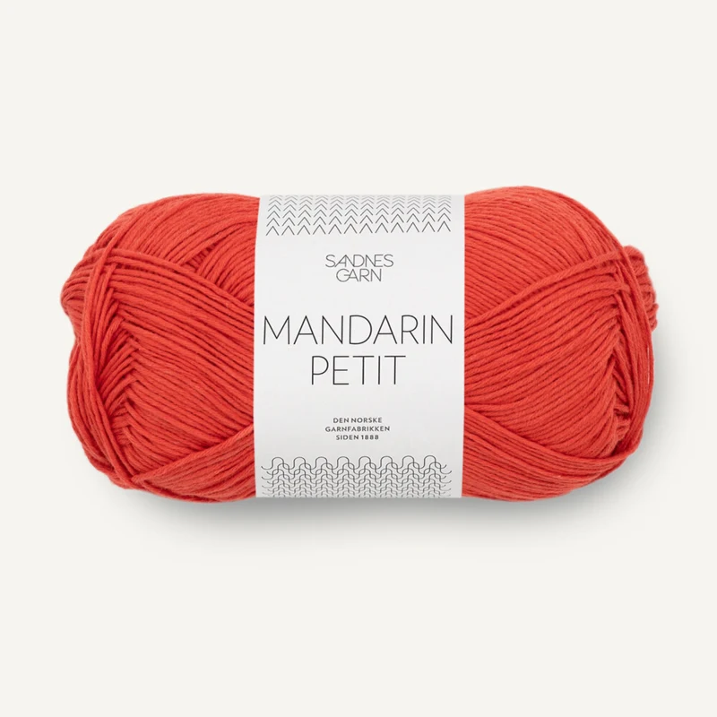 Sandnes Mandarin Petit 4018 Szkarłatny Czerwony