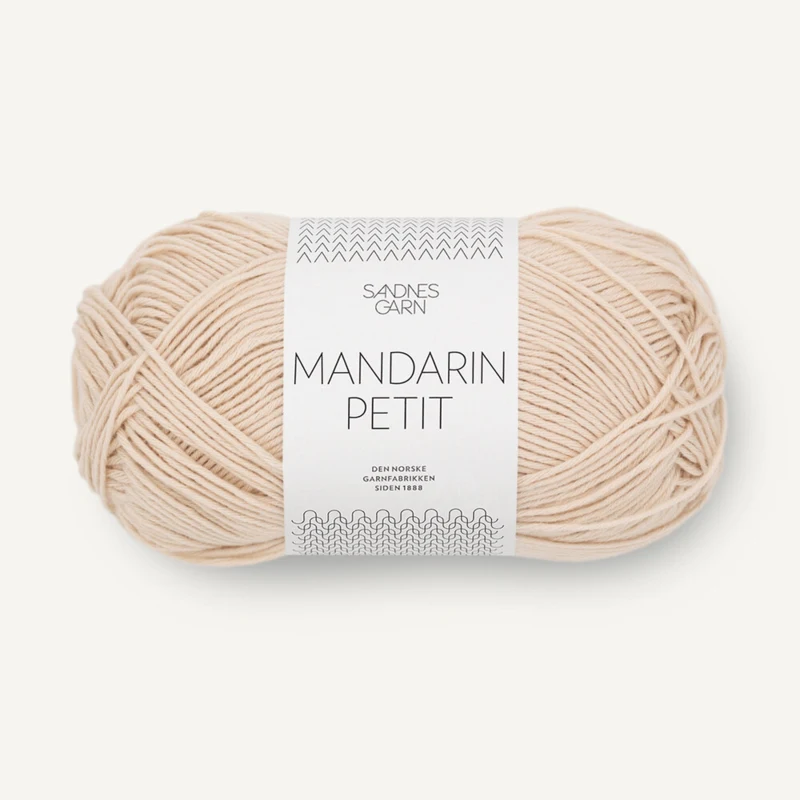 Sandnes Mandarin Petit 3011 Biały Migdał