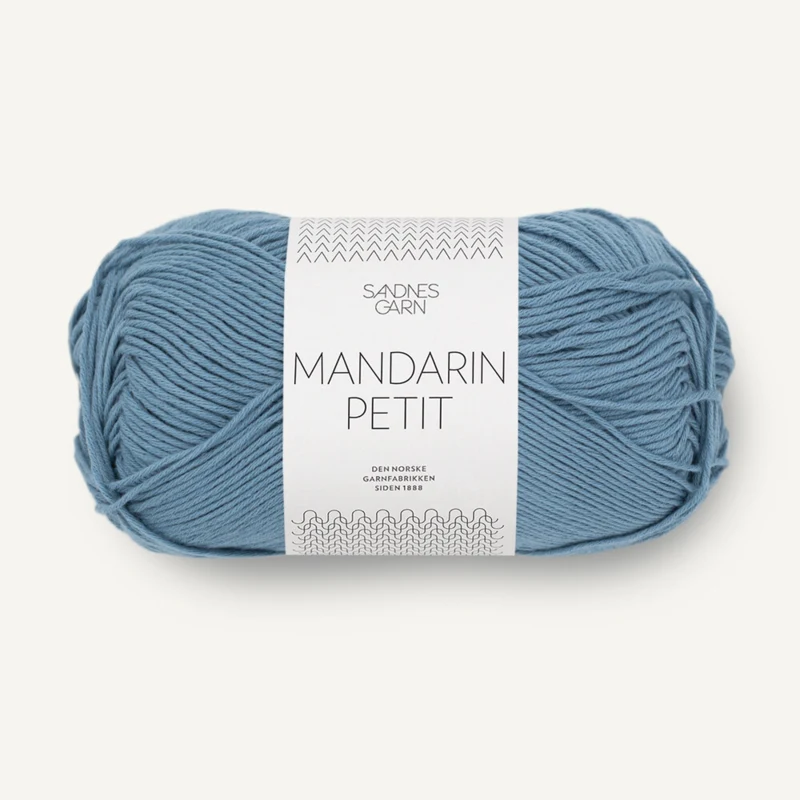 Sandnes Mandarin Petit 9463 Dżinsowy Niebieski