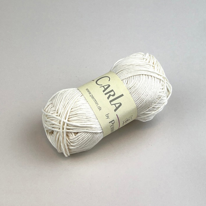 Permin Carla 19 Surowa biel