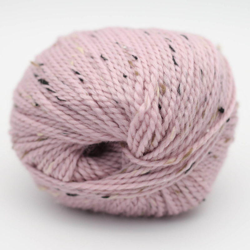 Hamelton Tweed 1 GOTS 30 Różowy