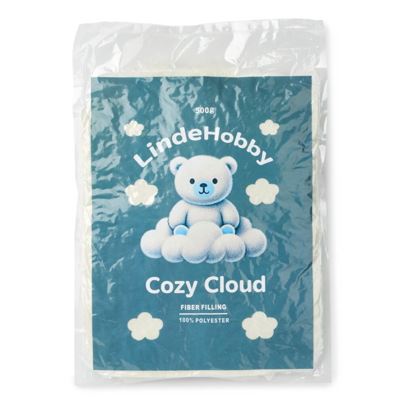 LindeHobby Cozy Cloud Wata Wypełniająca 500 g