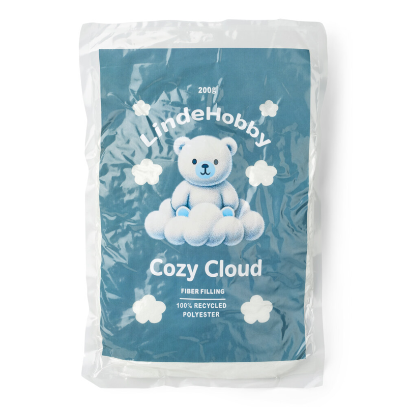 LindeHobby Cozy Cloud Wata Wypełniająca Z Recyklingu 200 g