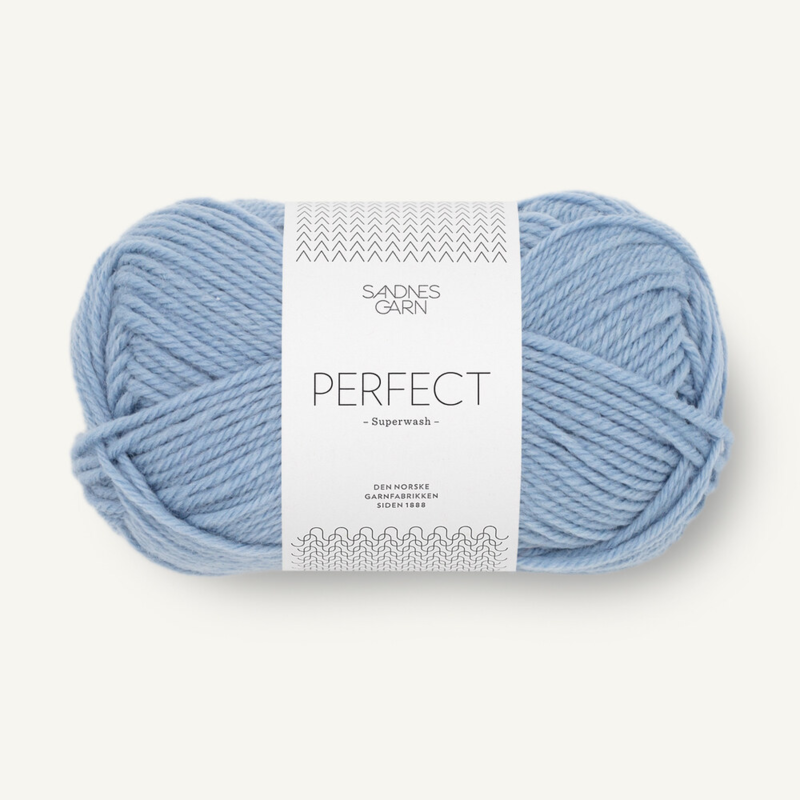 Sandnes Perfect 6032 Niebieska hortensja