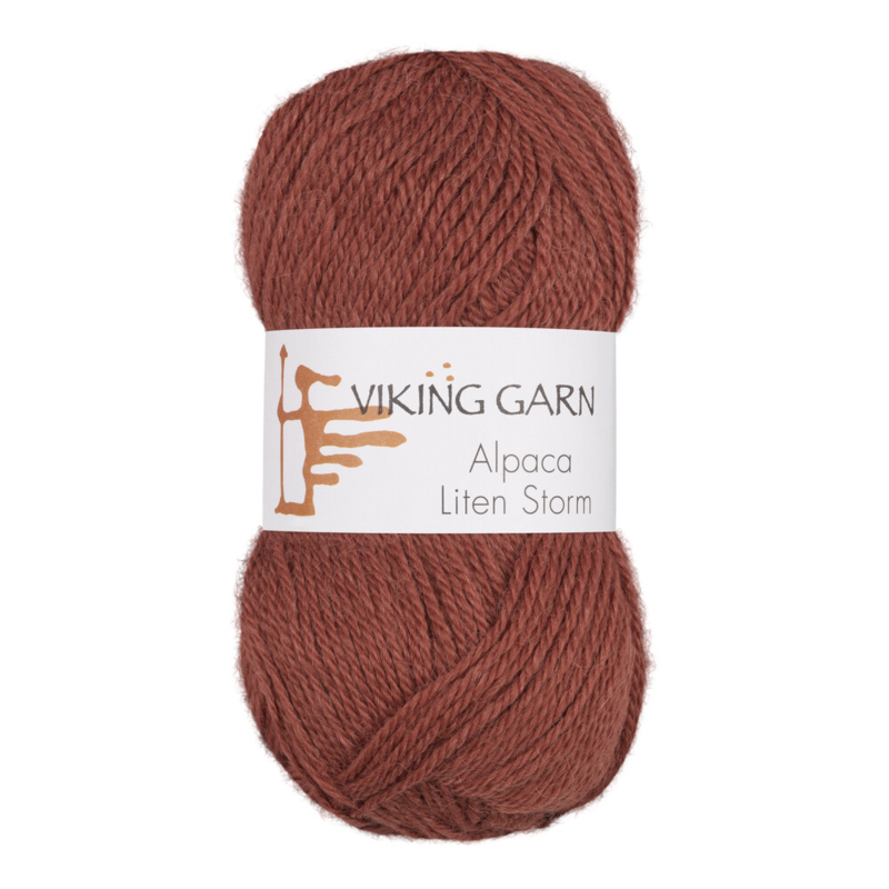 Viking Alpaca Liten Storm 755 Burgundowy