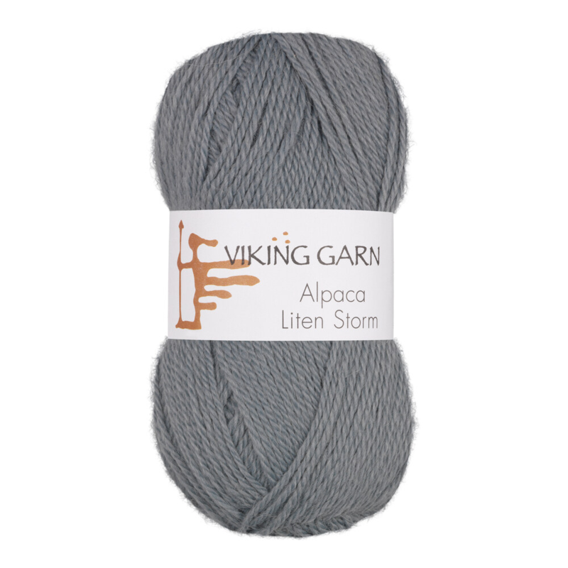 Viking Alpaca Liten Storm 723 Szaroniebieski