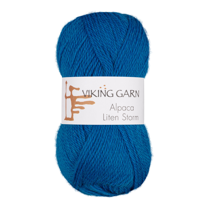 Viking Alpaca Liten Storm 725 Królewski niebieski