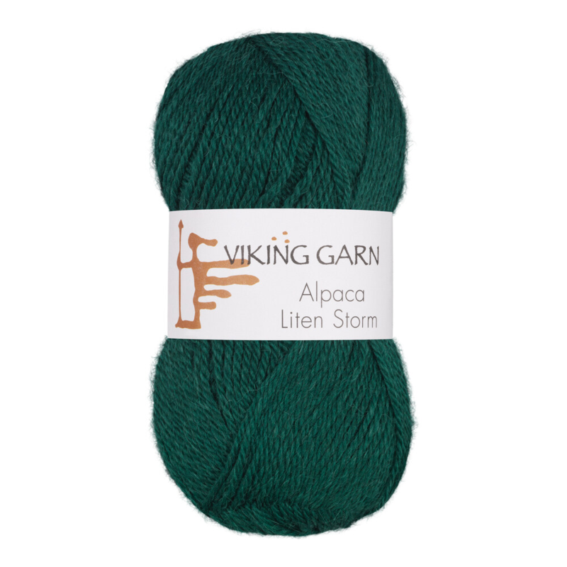 Viking Alpaca Liten Storm 734 Jadeitowy