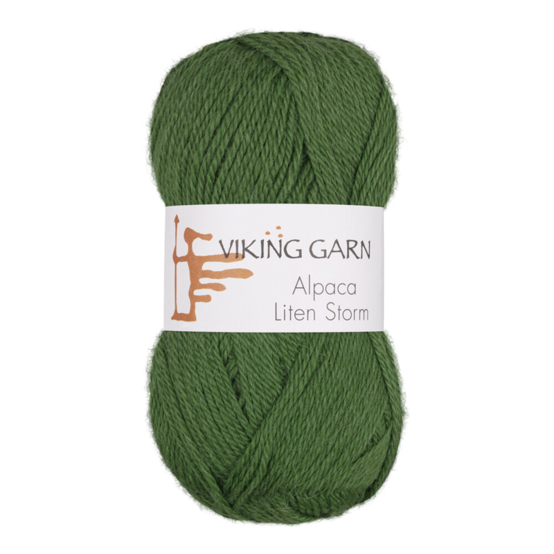 Viking Alpaca Liten Storm 733 Zielony