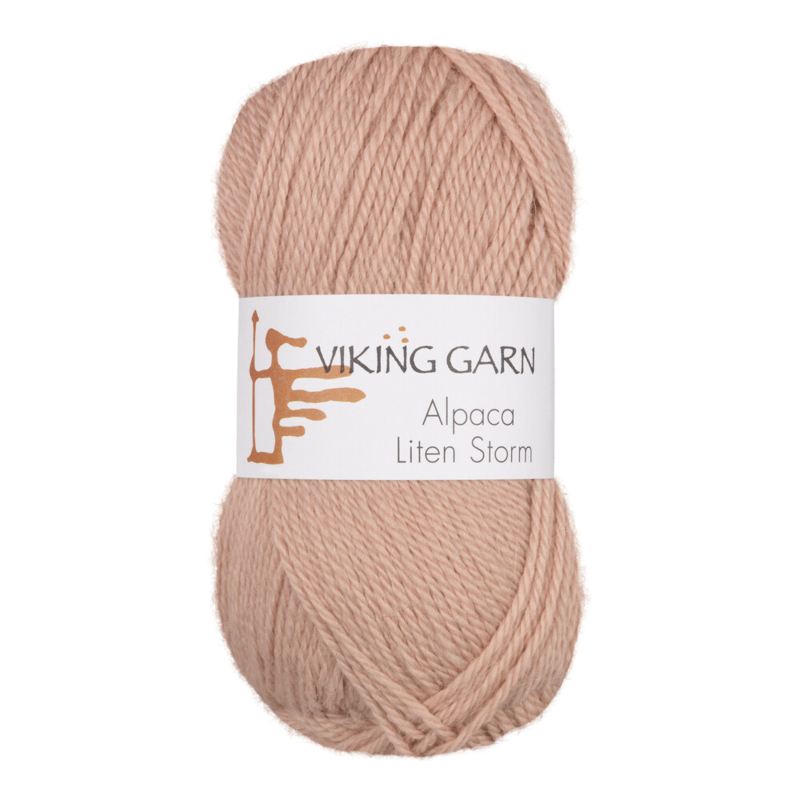 Viking Alpaca Liten Storm 762 Pudrowy róż