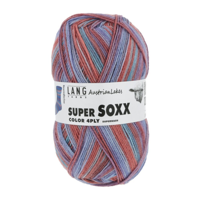 Lang Yarns Super Soxx Color 4-ply 420