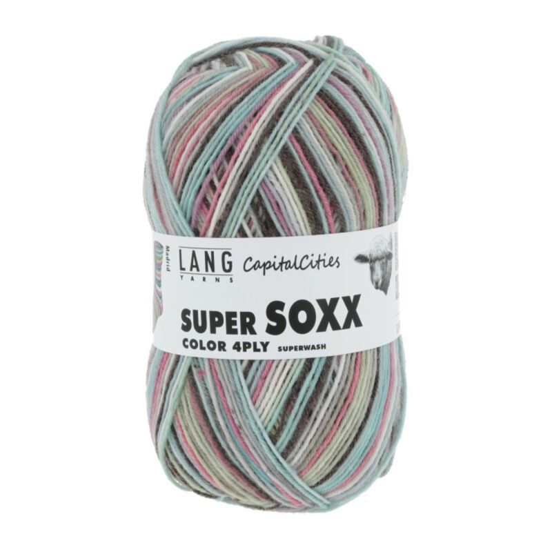 Lang Yarns Super Soxx Color 4-ply 344