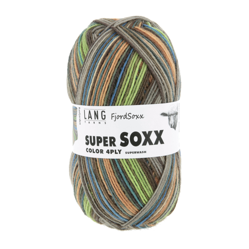 Lang Yarns Super Soxx Color 4-ply 535