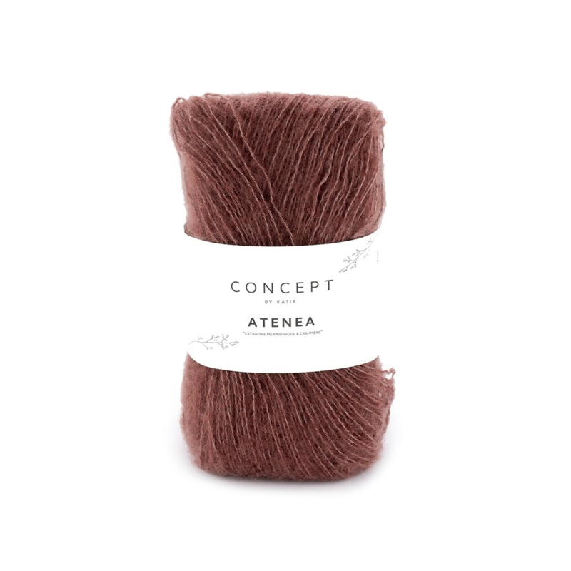 Katia Concept Atenea 98 Czerwonobrązowy