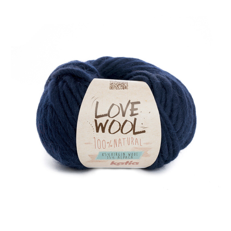 Katia Love Wool 121 Ciemnoniebieski