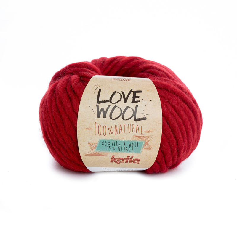 Katia Love Wool 115 Czerwony