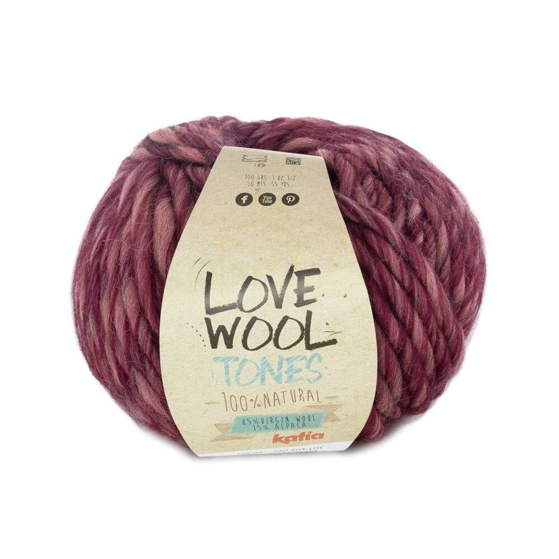 Katia Love Wool Tones 200 Burgund