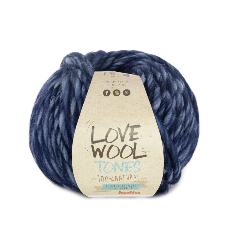 Katia Love Wool Tones 204 Niebieski