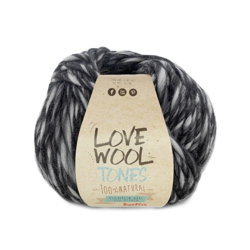 Katia Love Wool Tones 205 Ciemnoszary