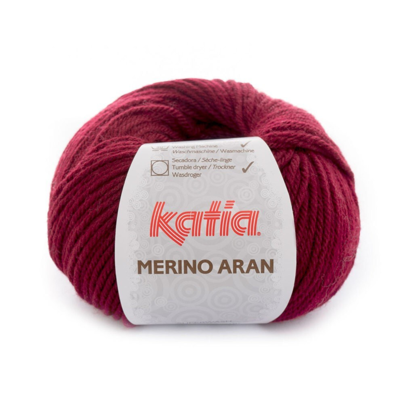 Katia Merino Aran 023 Ciemny bordo