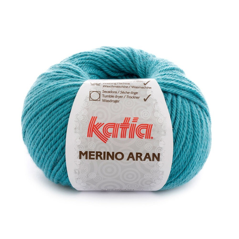 Katia Merino Aran 073 Turkusowy