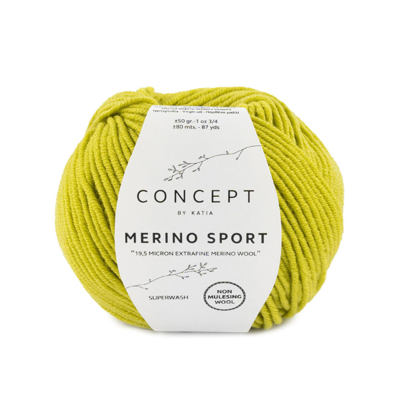 Katia Concept Merino Sport 057 Pistacjowy