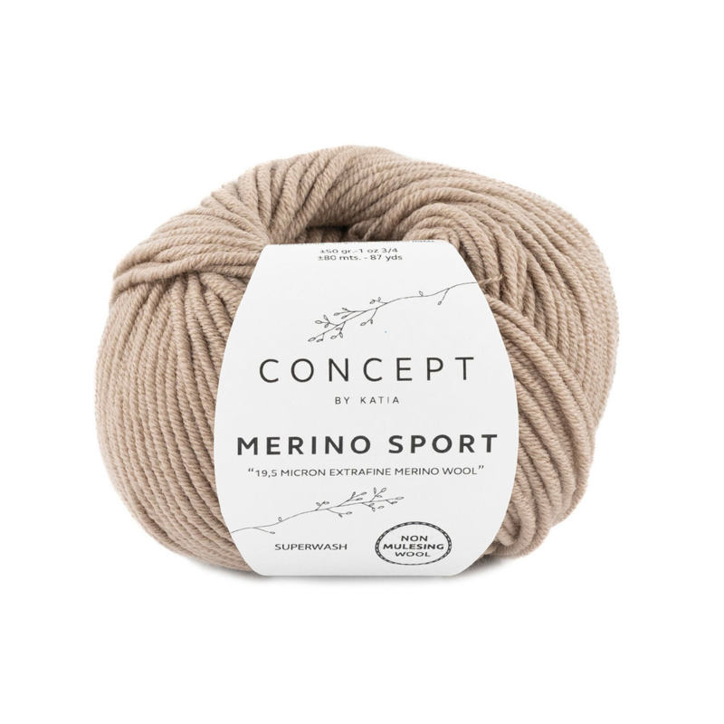 Katia Concept Merino Sport 403 Ciemnobeżowy