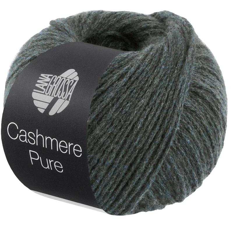 Lana Grossa Cashmere Pure 33 Ciemny szaroniebieski