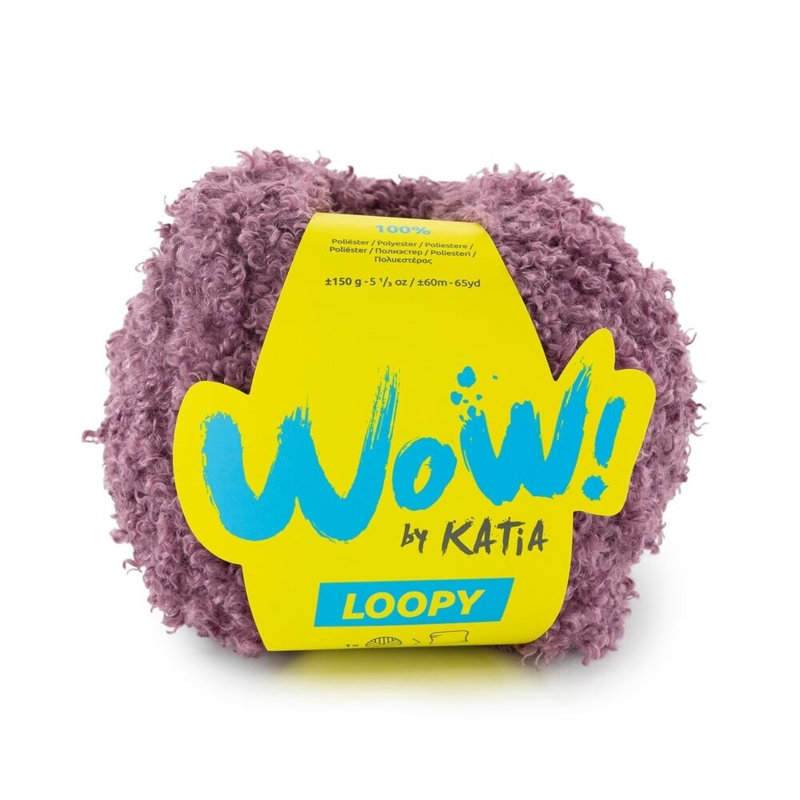 Katia Wow Loopy 163 Śliwka