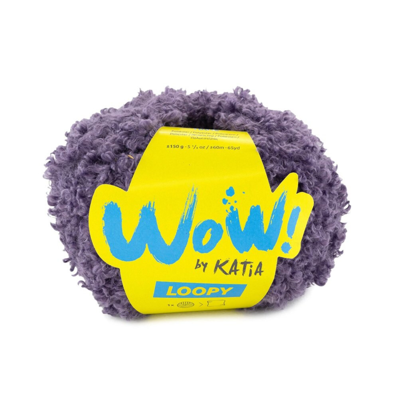 Katia Wow Loopy 160 Ciemny fiolet