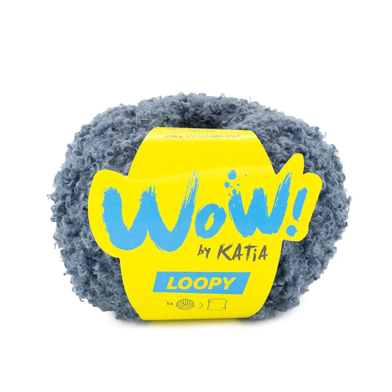 Katia Wow Loopy 161 Dżinsowy