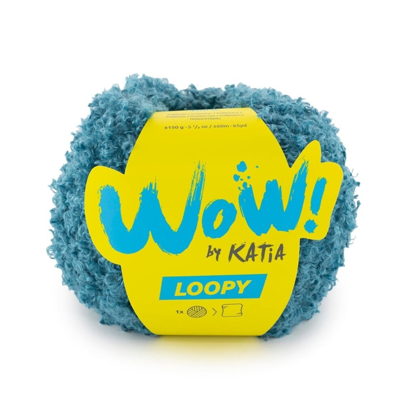 Katia Wow Loopy 164 Kaczy niebieski