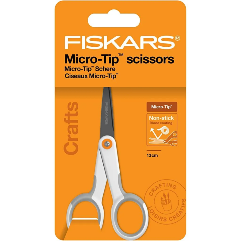 Nożyczka Fiskars Micro-Tip™ z powłoką nieprzywierającą (13 cm)