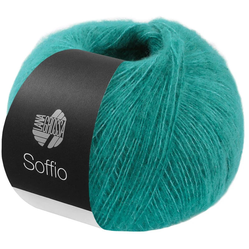 Lana Grossa Soffio 38 Petrolowy